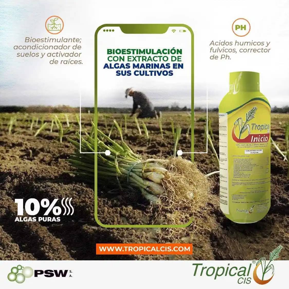 Biofertilizante Tropical Inicio x 12 Lt
