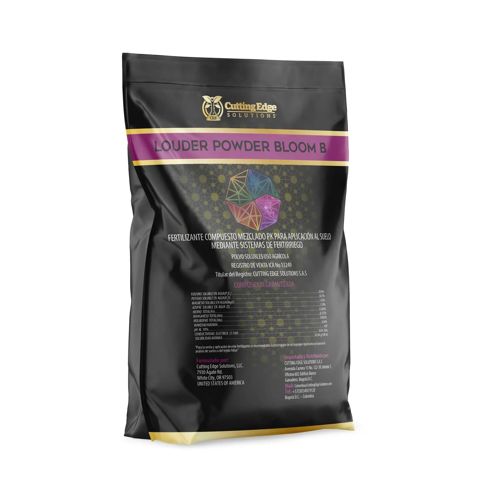 LOUDER POWDER BLOOM B 5 libras | Fertilizante PK para fertirriego