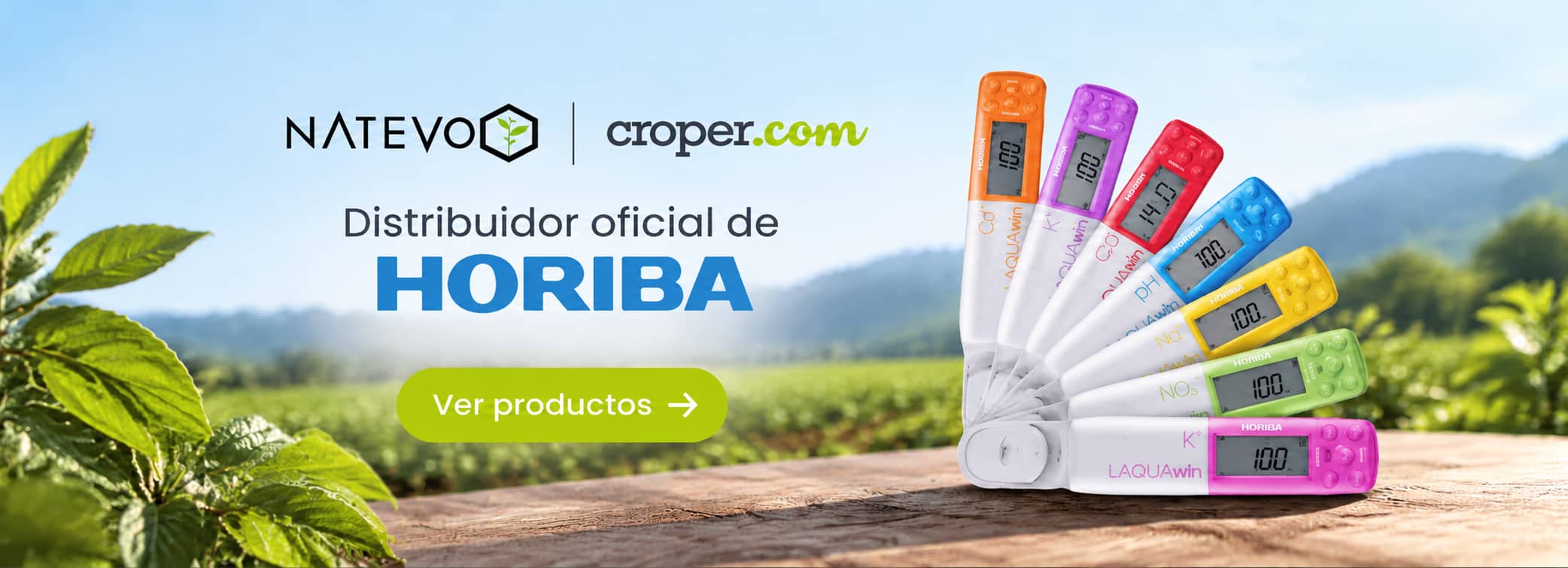 Natevo distribuidor oficial de HORIBA
