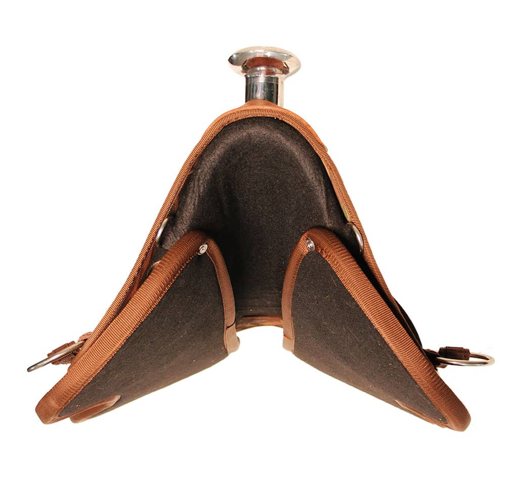 Silla Pantanera De Vaquería MESACÉ - Negra con Rojo