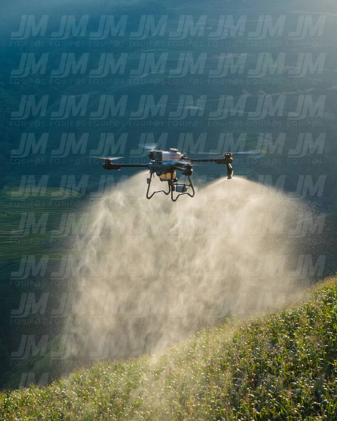 DJI AGRAS T25P Kit: 1 Dron + 3 Baterías + Cargador – Fumigación precisa