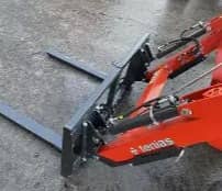 Horquilla Rollos de Heno y Balas Redondas TENIAS