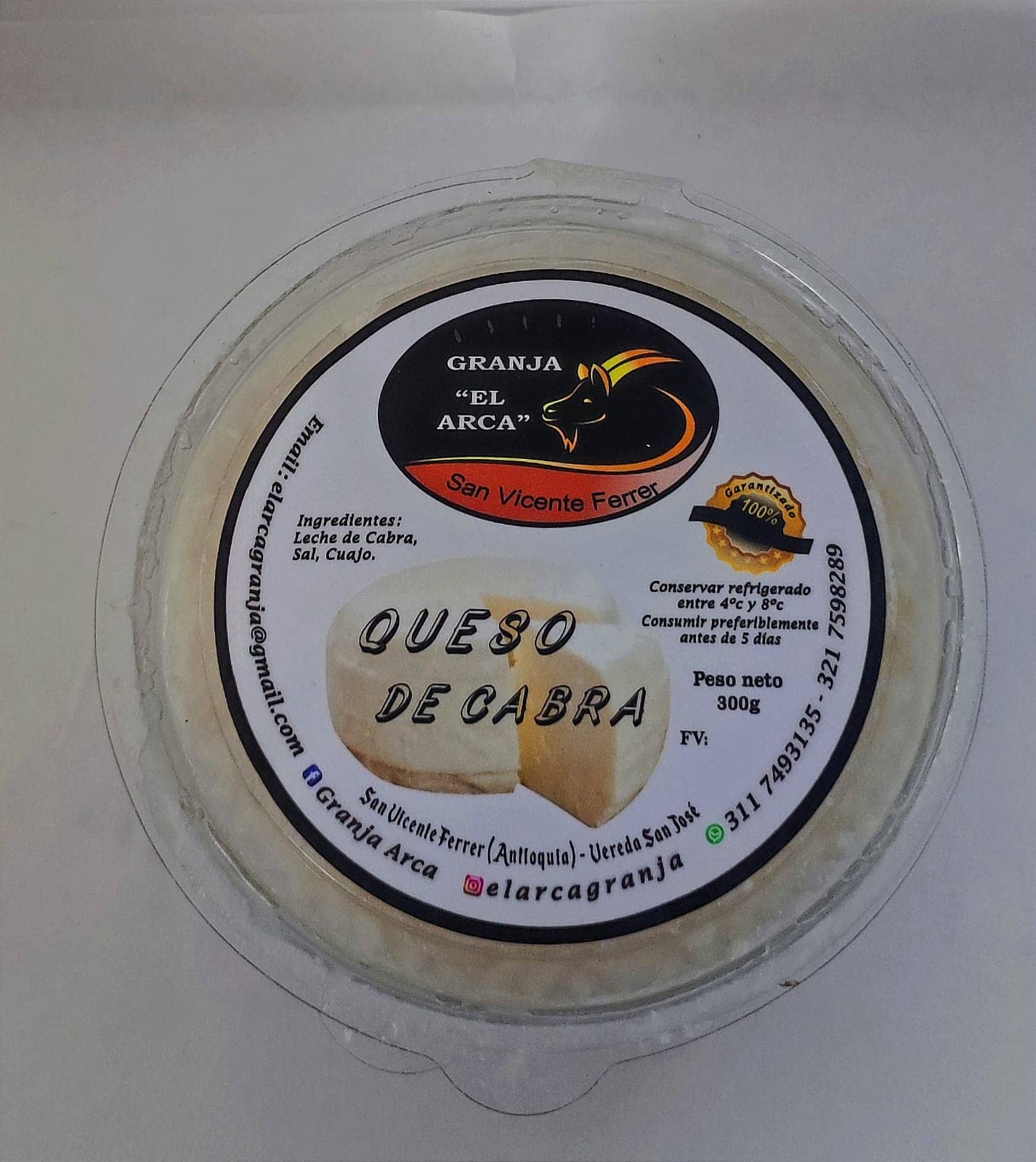 Queso de Cabra de la Granja  El Arca 