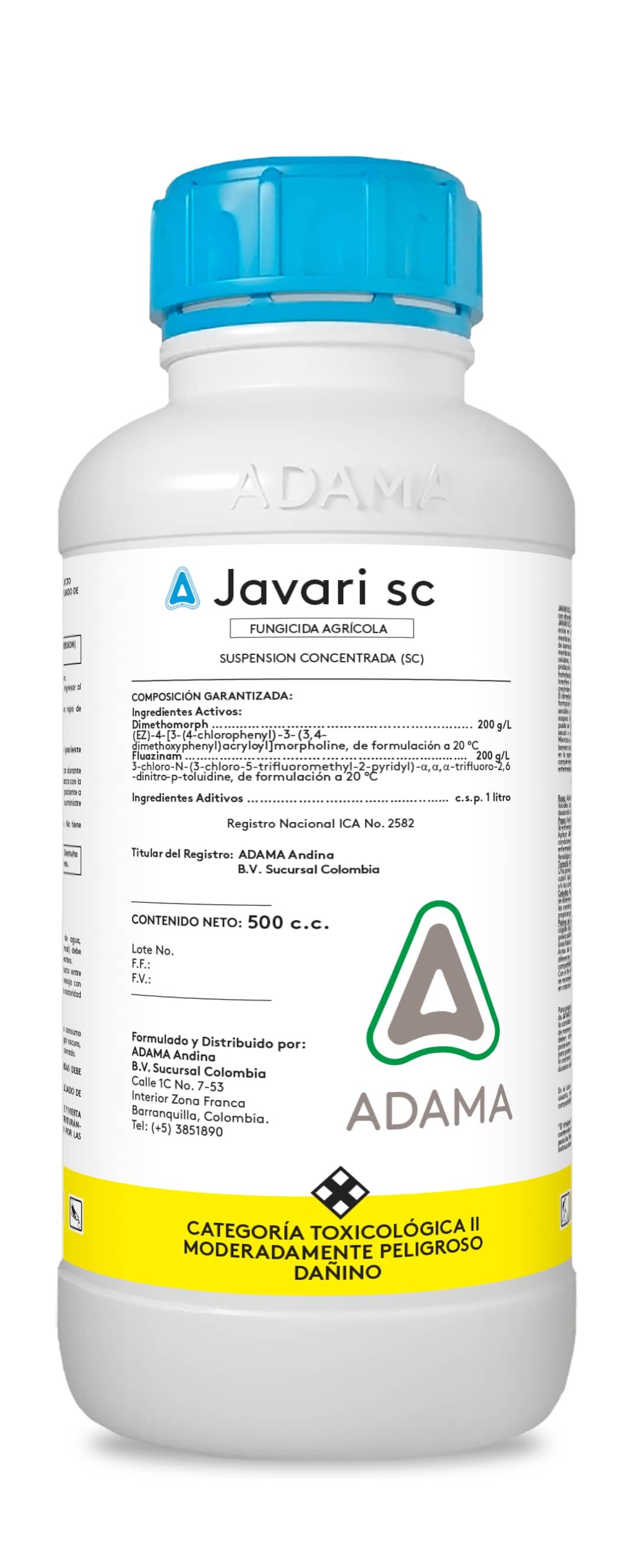Fungicida Javari SC x 500 cc - Adama