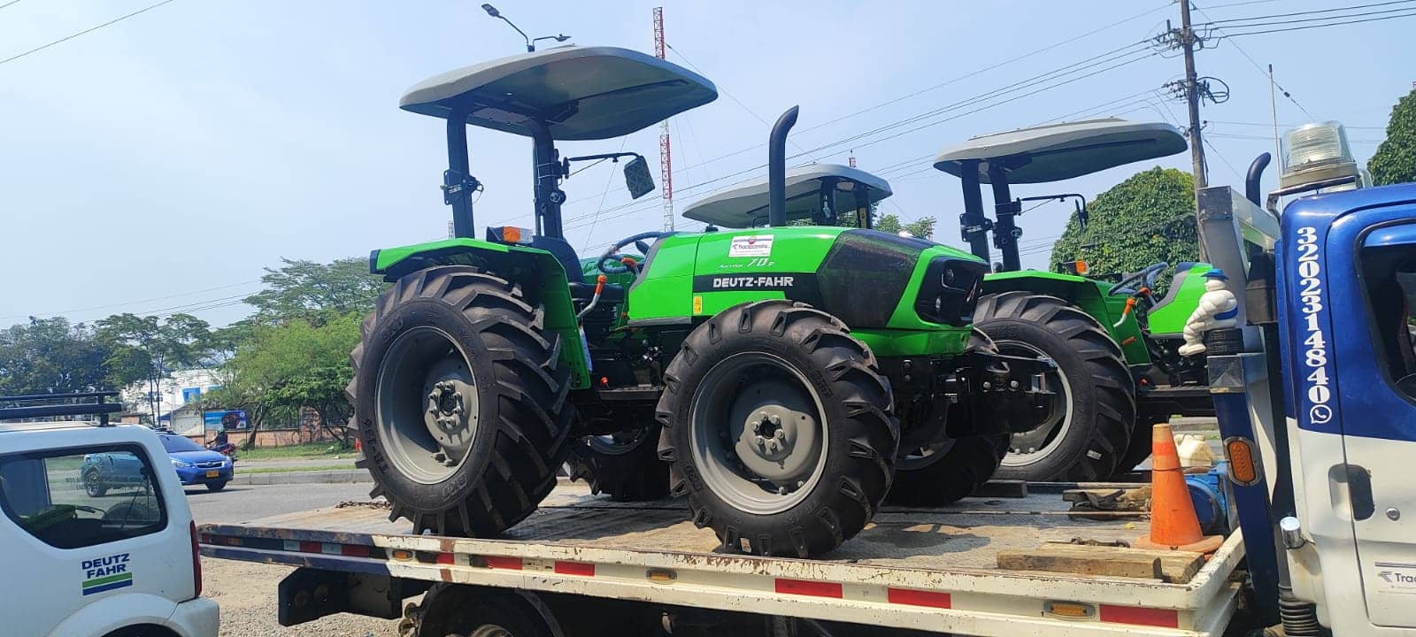 TRACTOR DEUTZ FAHR AGROLUX 70 - 72HP