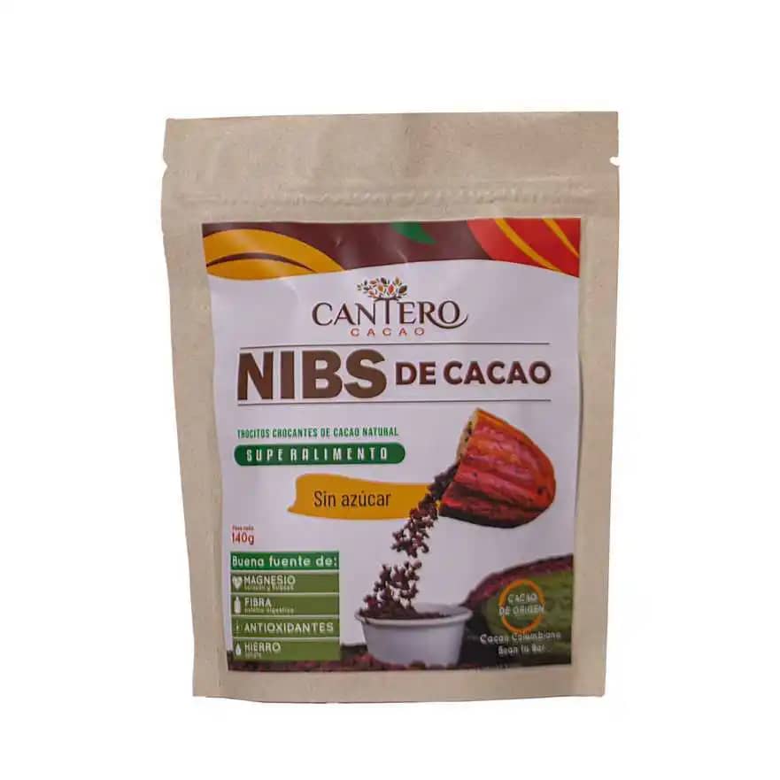 Nibs de Cacao al 100% x 140 Gr