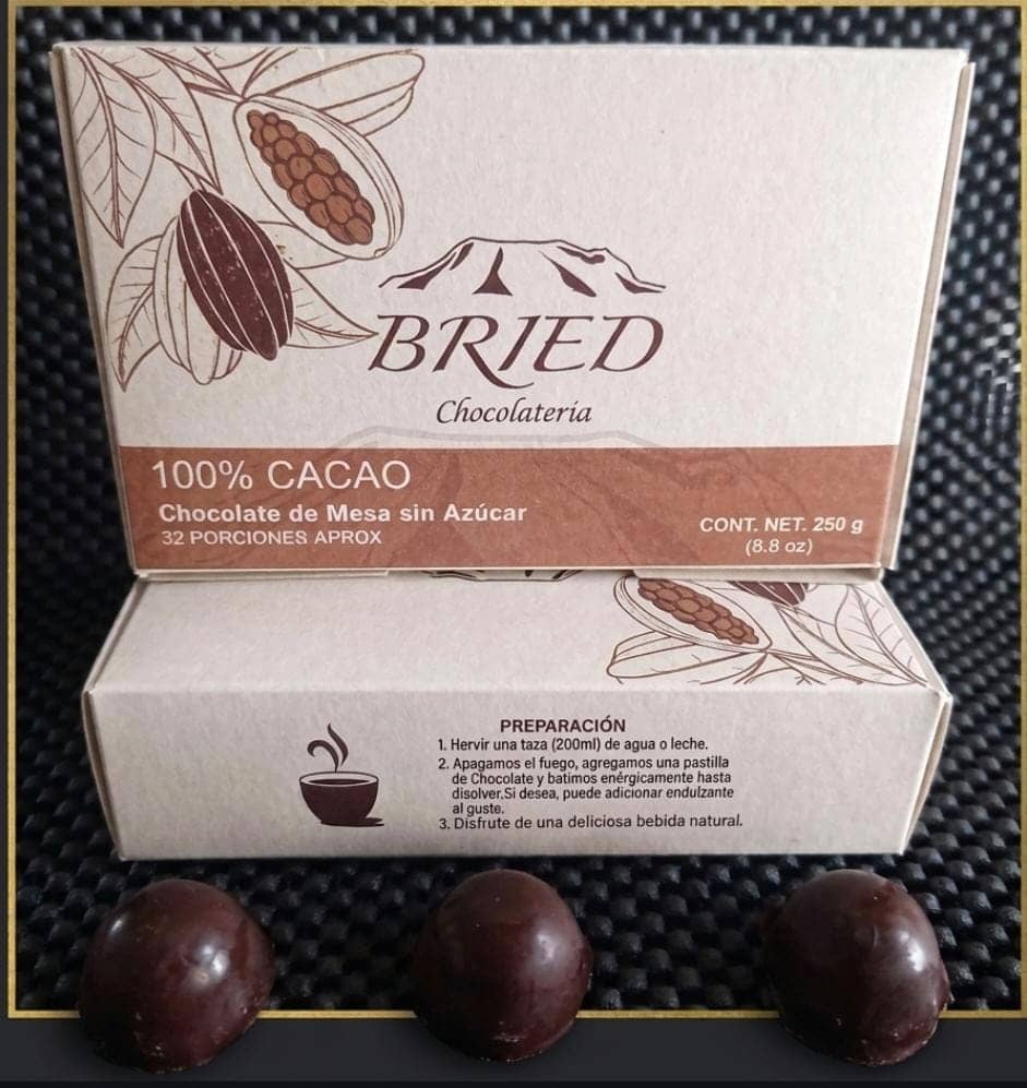 CHOCOLATE DE MESA 100% CACAO