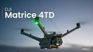 Dron profesional DJI Matrice 4TD para seguridad e inspección nocturna
