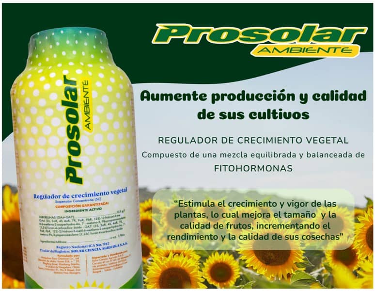 PROSOLAR AMBIENTE: " Regulador de crecimiento vegetal "