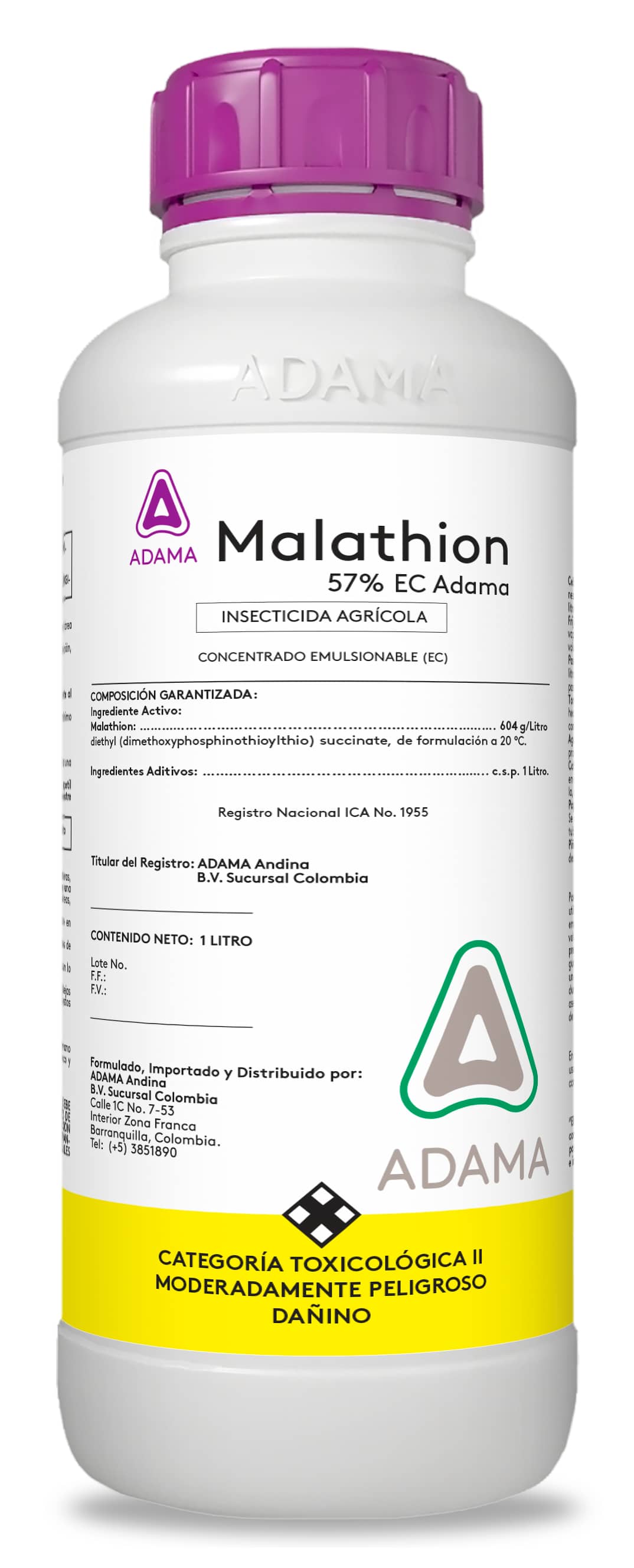 Insecticida Malathion® 57 % x 1 Lt - Adama