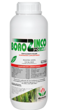 Fertilizante Borozinco foliar x 1 Lt