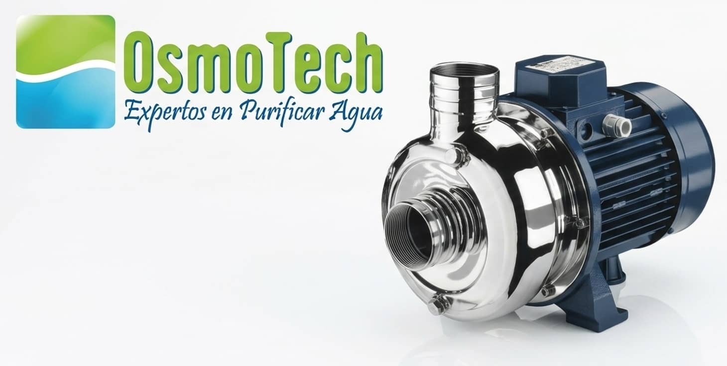 Electrobomba centrífuga de acero inoxidable con impulsor abierto 1,5–4 hp