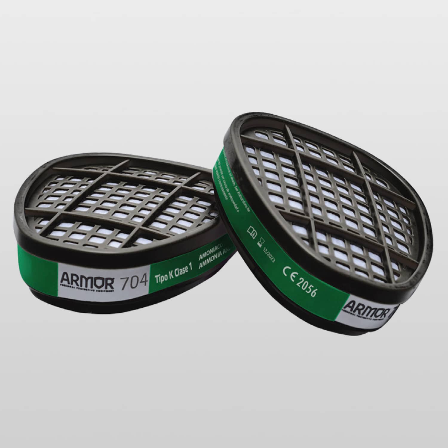 Filtro Químico AR 704 – Protección contra Amoníaco K1