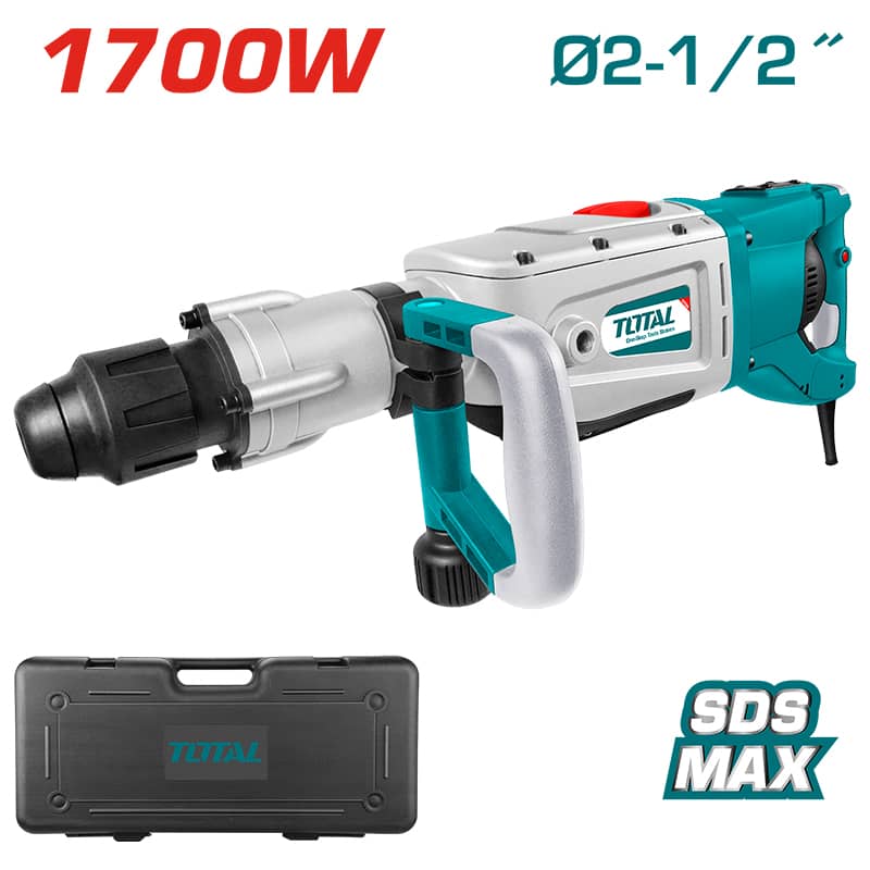 Rotomartillo Industrial 1700W SDS-MAX | Potencia Total