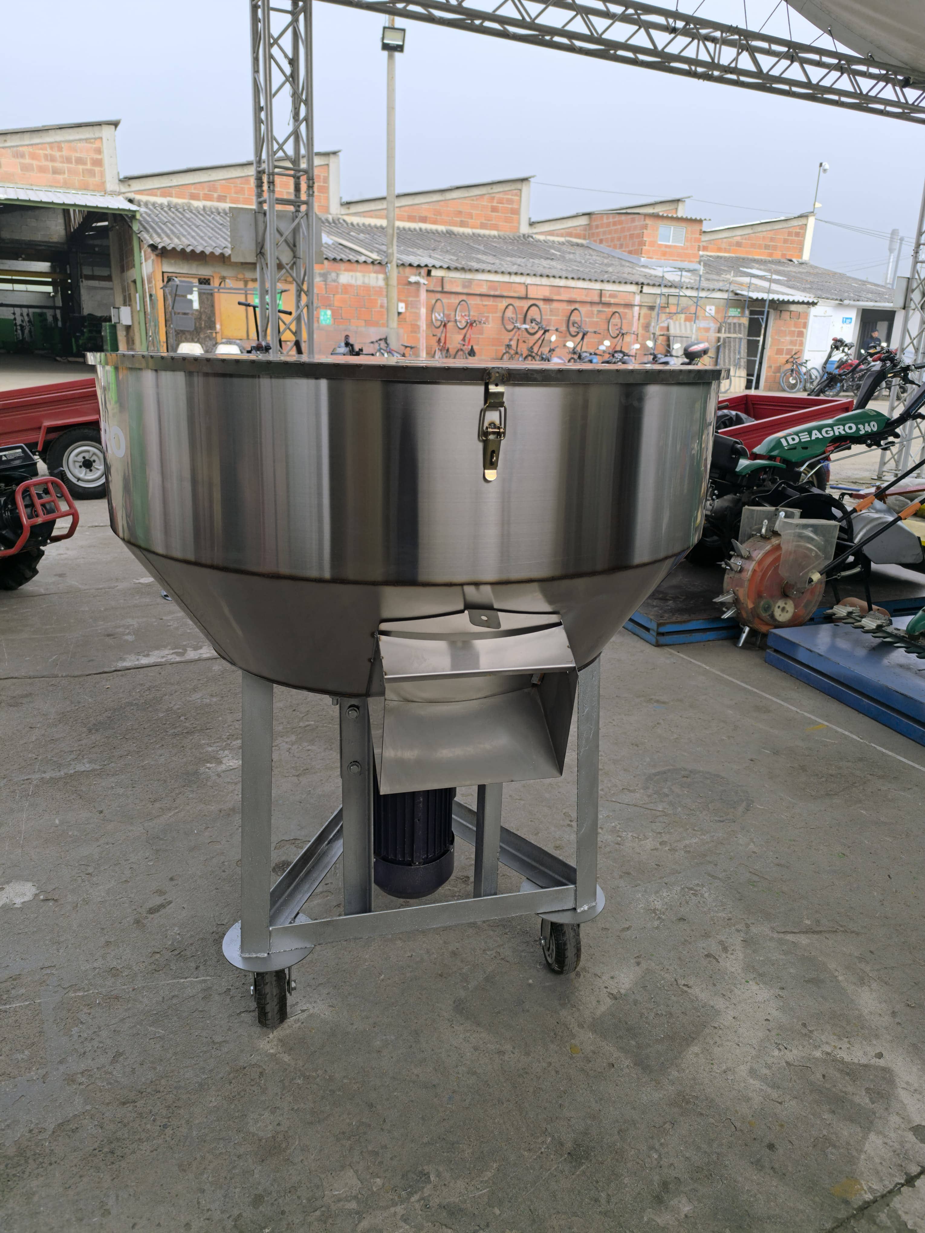 Mezclador de Alta Capacidad en Acero Inoxidable Mixer 200