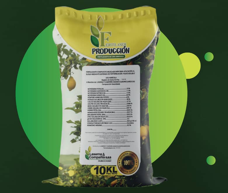 Fertilizante Fertilaser - Producción x 10 Kg