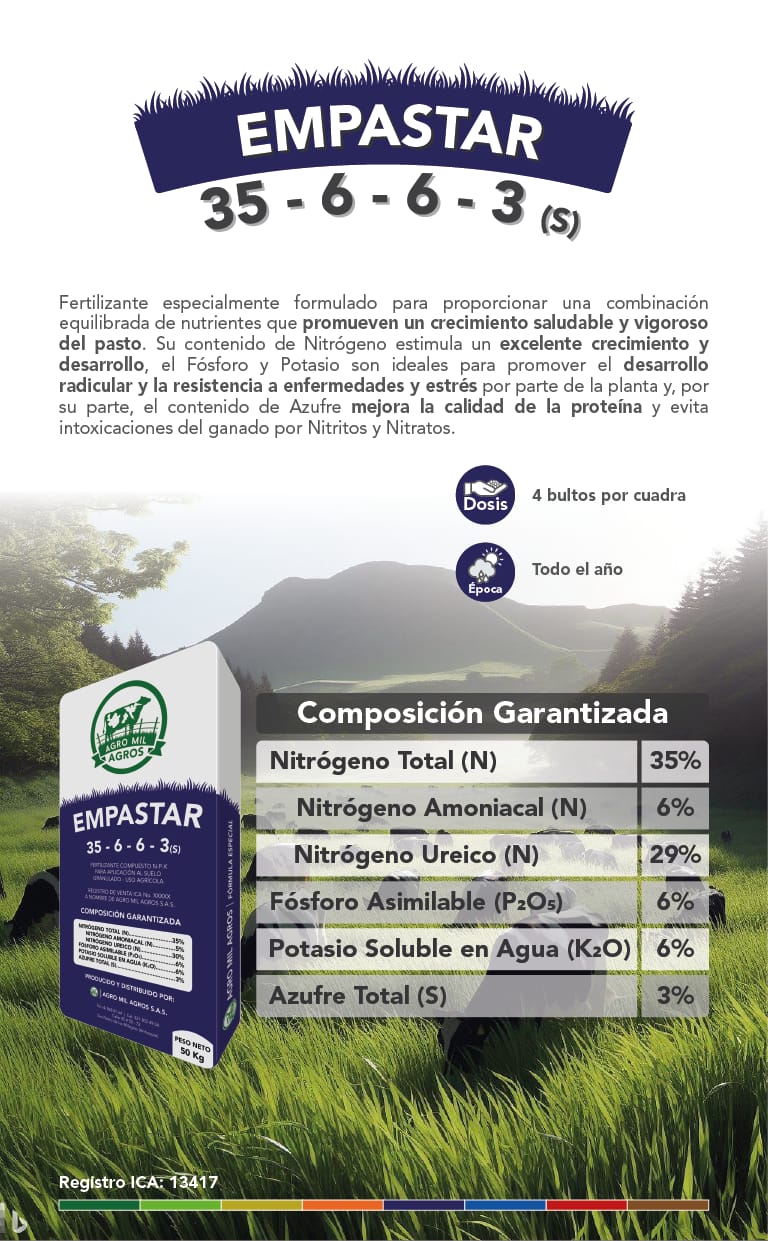 Fertilizante Empastar R 35-6-6-5