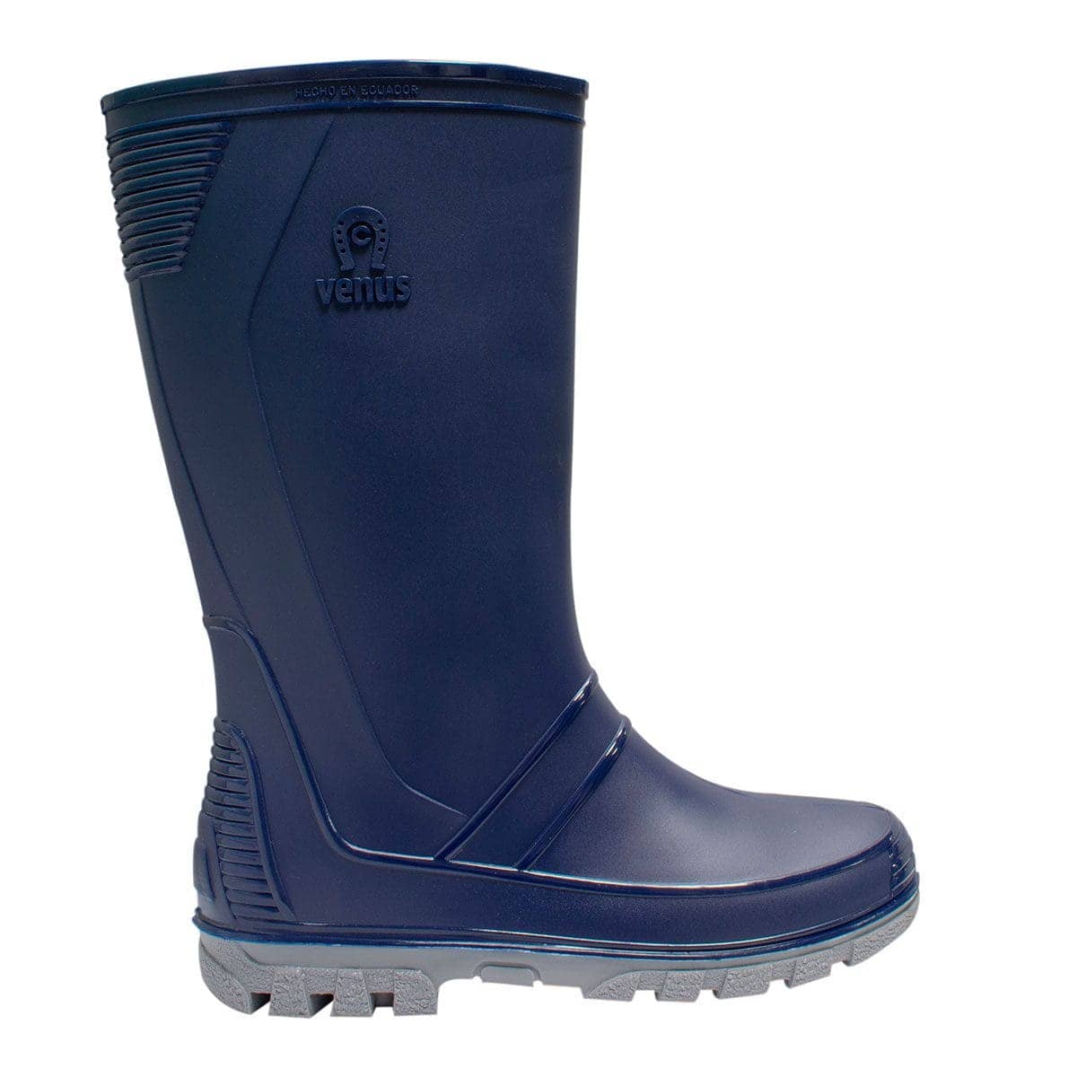 Bota Andina Clásica Azul Gris Talla 37 - 39 | Caña media impermeable