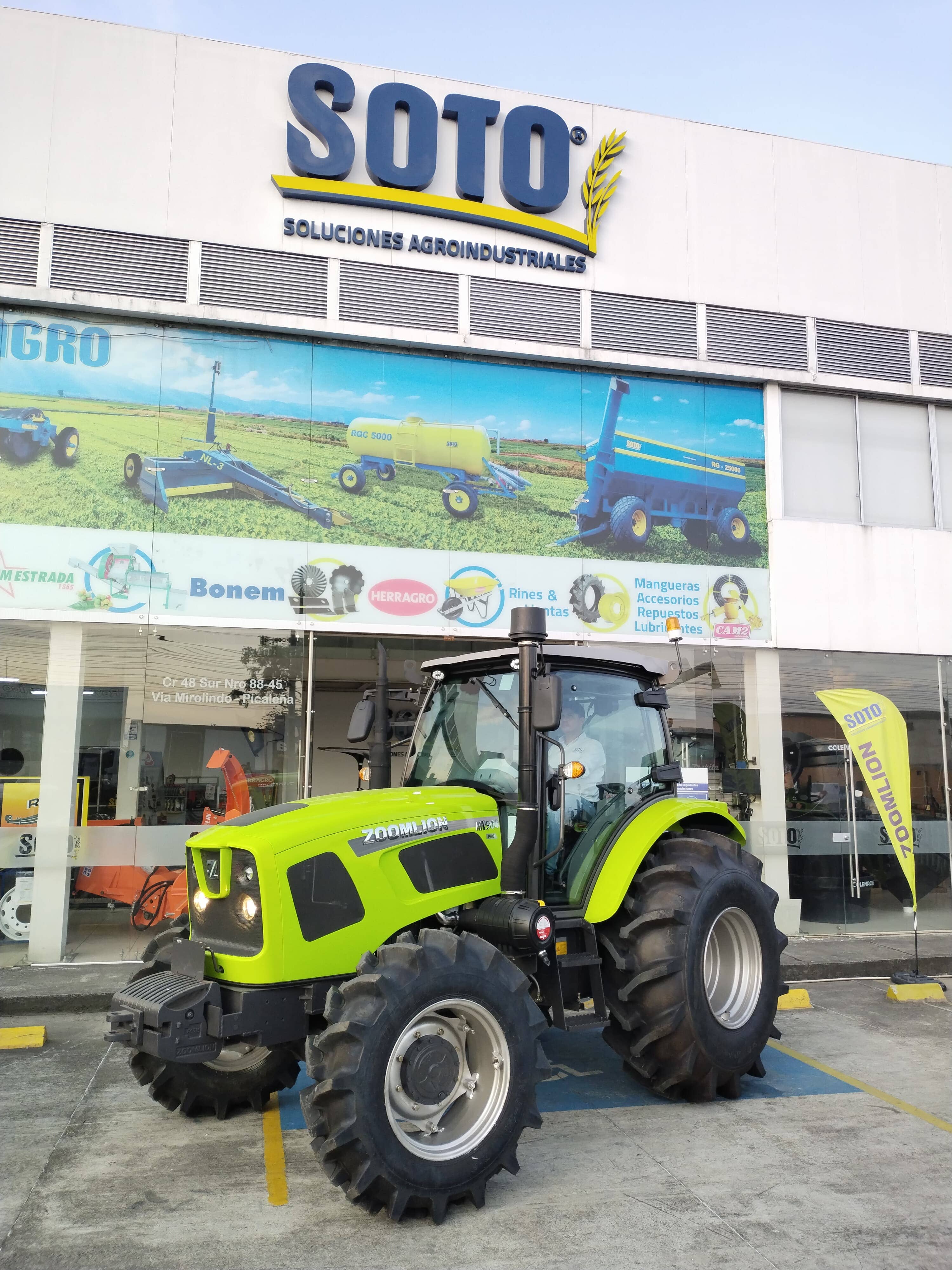 Combo Tractor Zoomlion RN 904-1104 + Remolque Granelero
