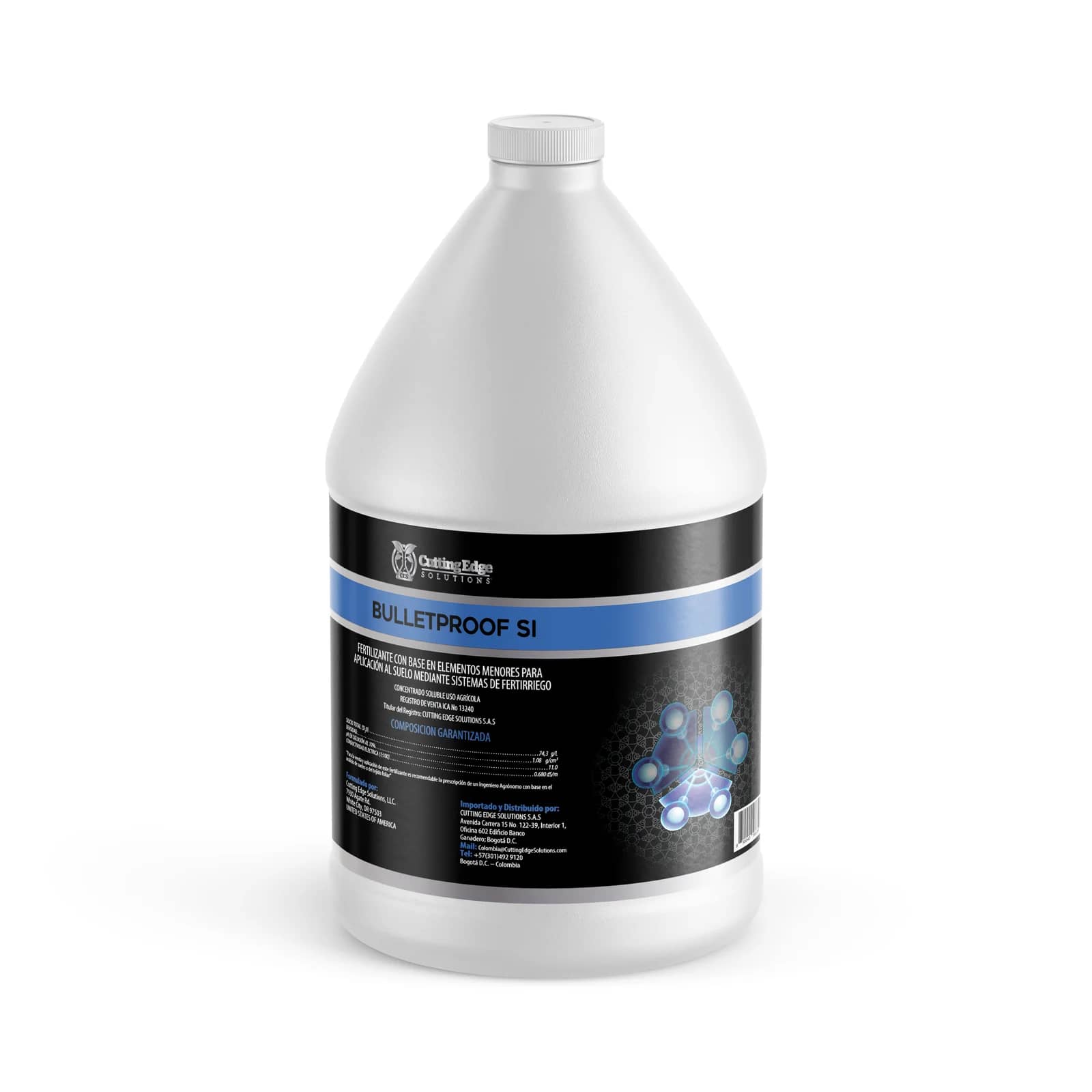 Bulletproof Si 1 galón | Silicio para fertirriego e hidroponía