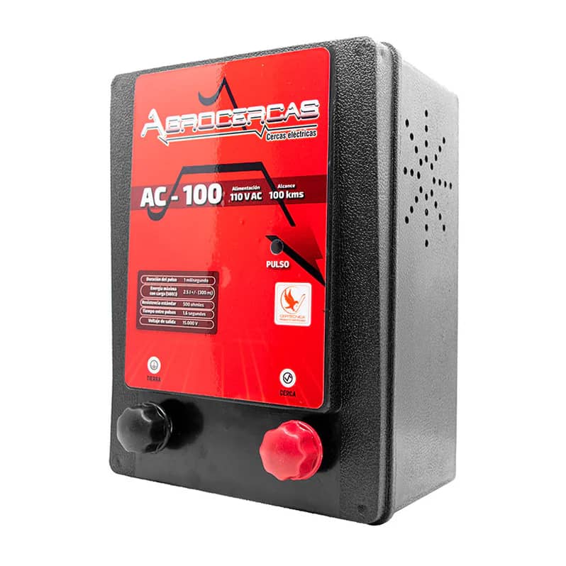Impulsor Agrocercas AC-100 110V | Alcance 100 Km