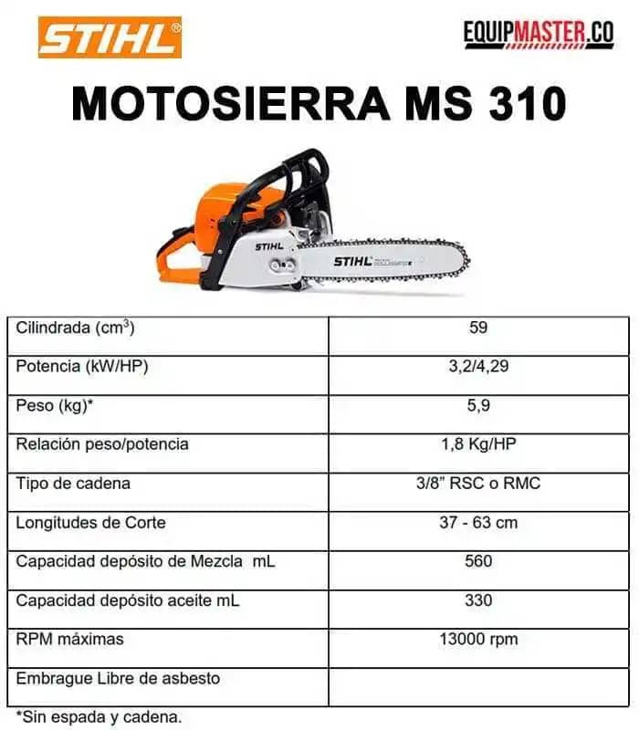 Motosierra STIHL MS310