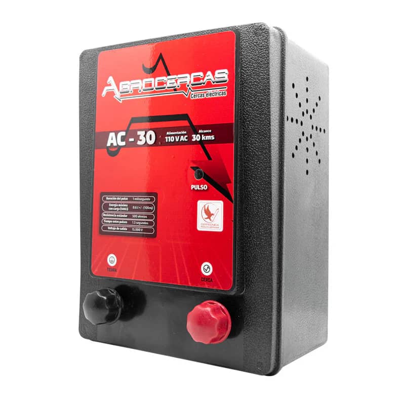 Impulsor Agrocercas AC-30 110V | Alcance 30 Km