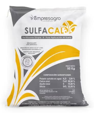 Fertilizante Sulfacal x 50 Kg