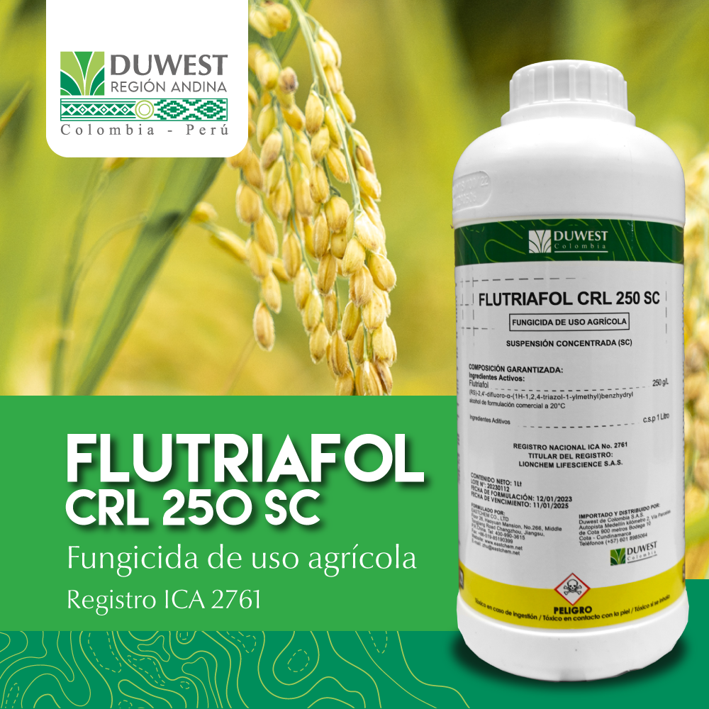 Fungicida Flutriafol CRL 250 SC x 1 Lt