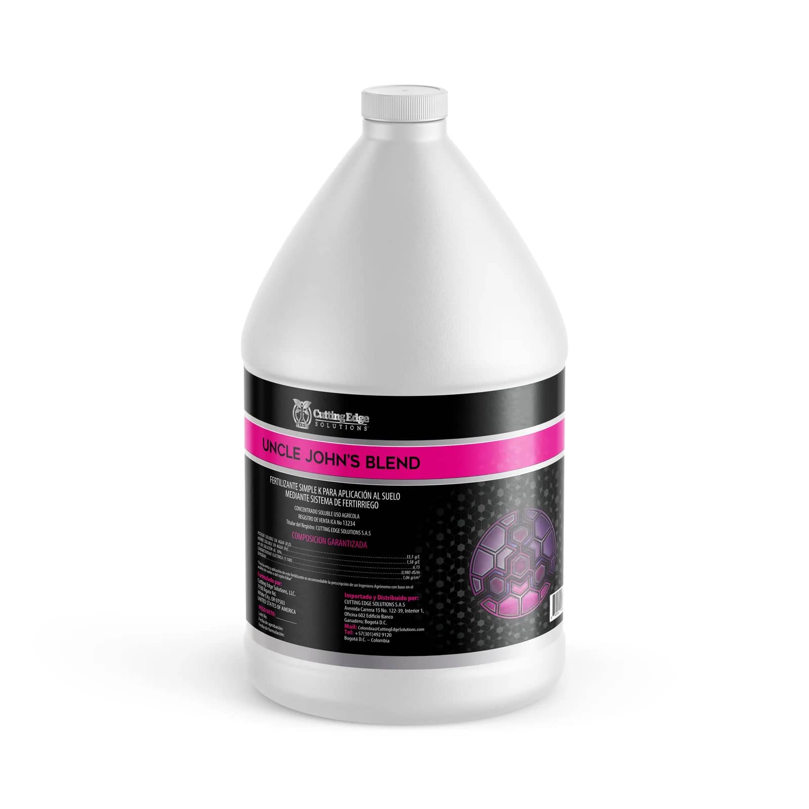 Uncle John’s Blend 1 galón | Fertilizante potásico con hierro