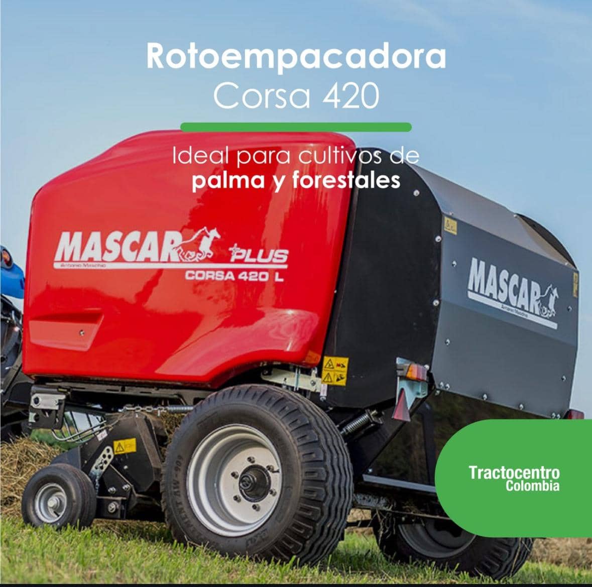Rotoempacadora Mascar Corsa 420