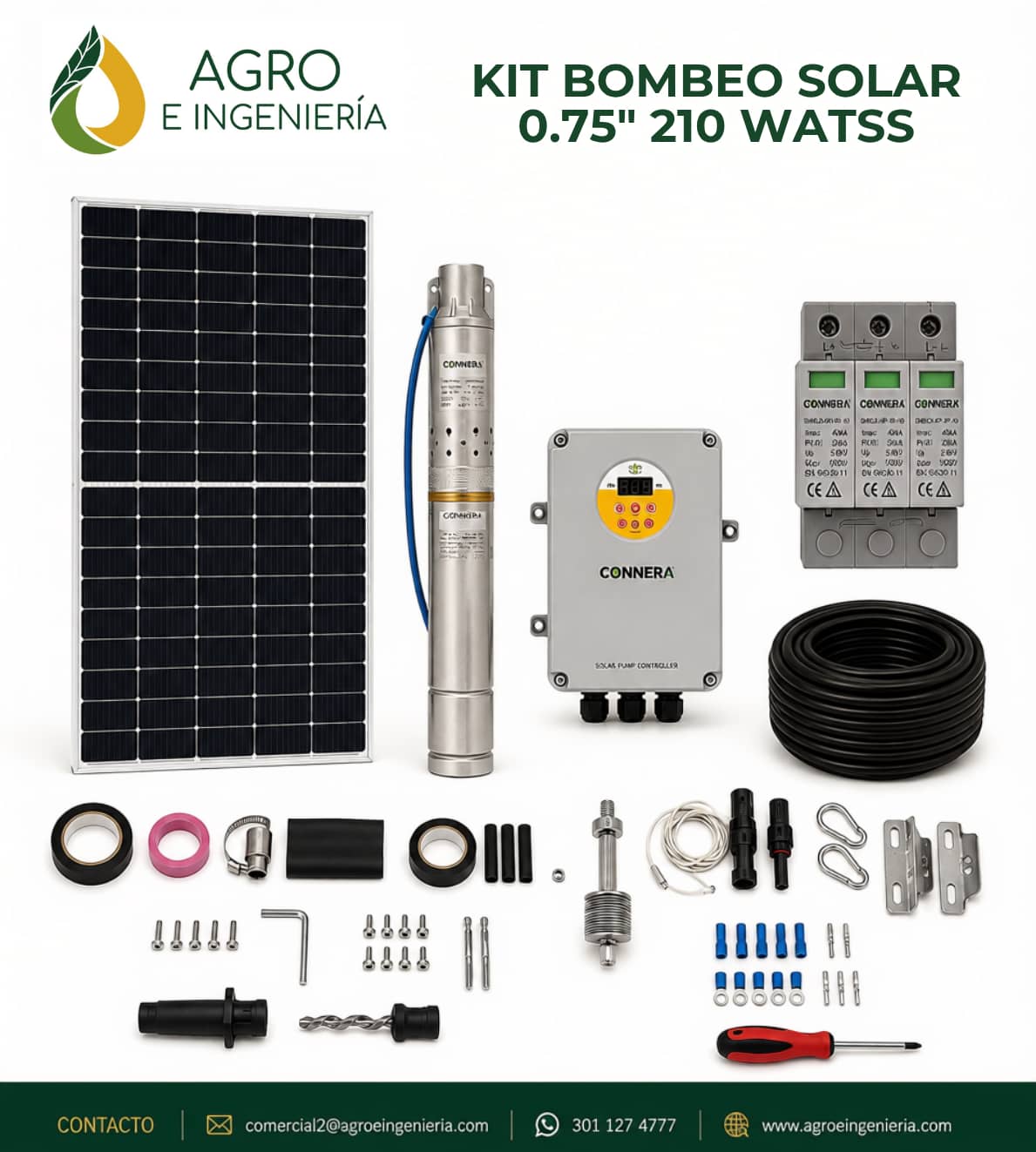 Sistemas de Bombeo Solar para Riego | Alta Eficiencia
