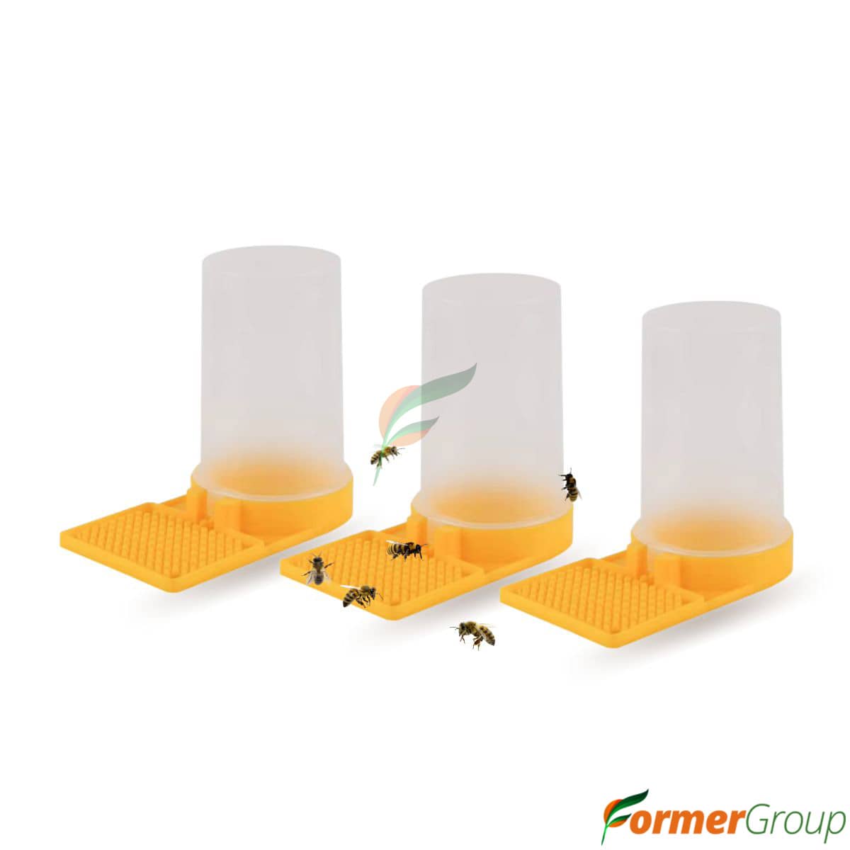 Bebedero para Abejas 600 ml x3 | Hidratación Segura