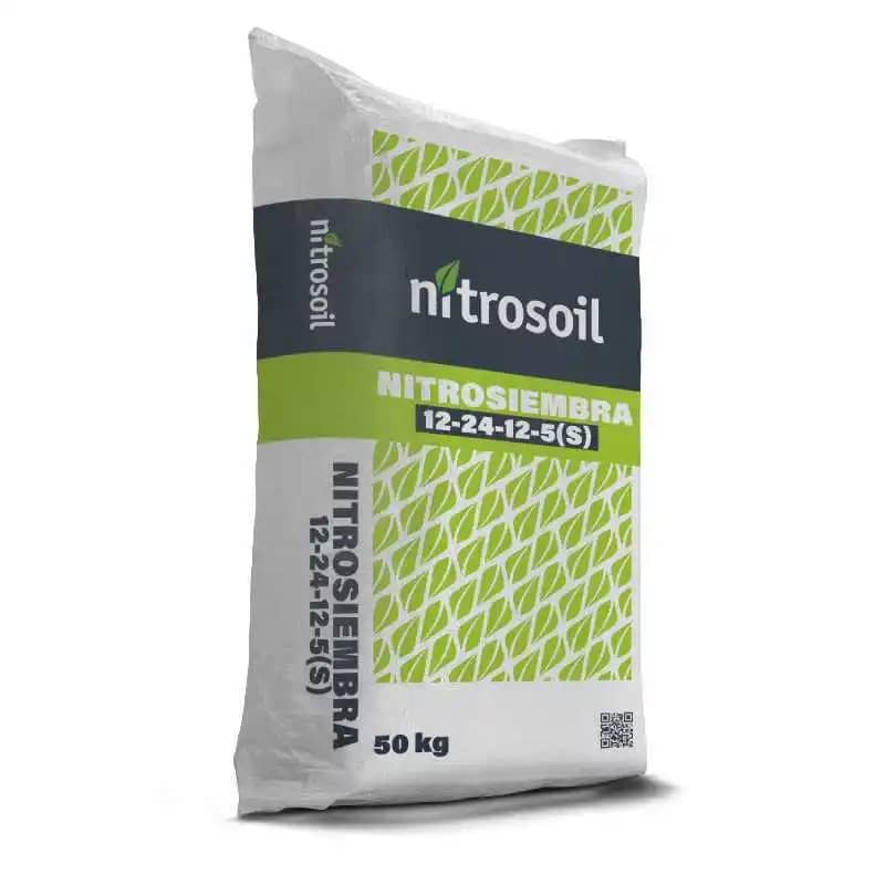 Fertilizante Nitrosiembra 12-24-12-5(S) x50 kg