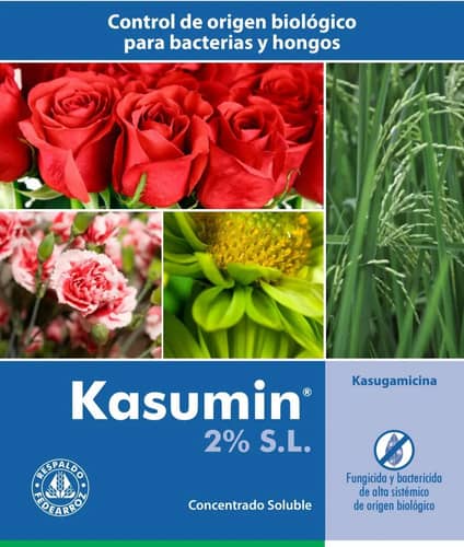 Kasumin® Fungicida/Bactericida 1L | Control Biológico | Croper