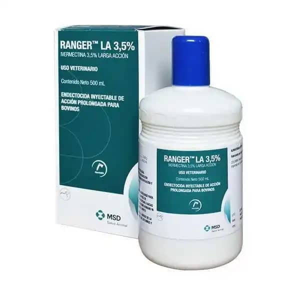 Antiparasitario Ranger LA 3.5% x 500 ml - MSD
