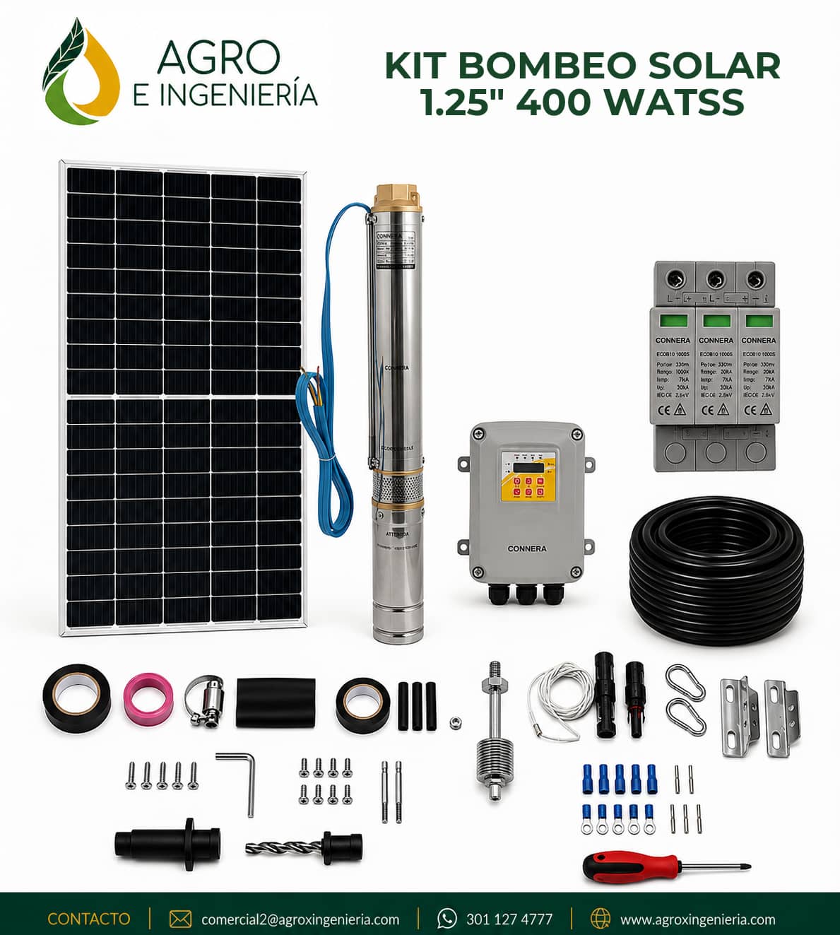 Sistemas de Bombeo Solar para Riego | Alta Eficiencia