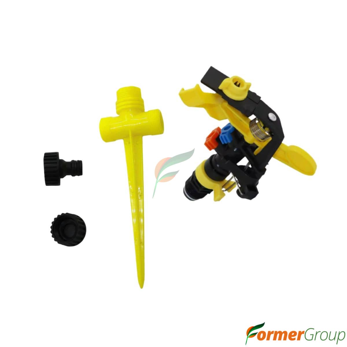 Aspersor Giratorio 360° Con Estaca