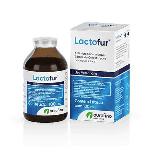 Antimicrobiano Lactofur x 100 ml - Ourofino