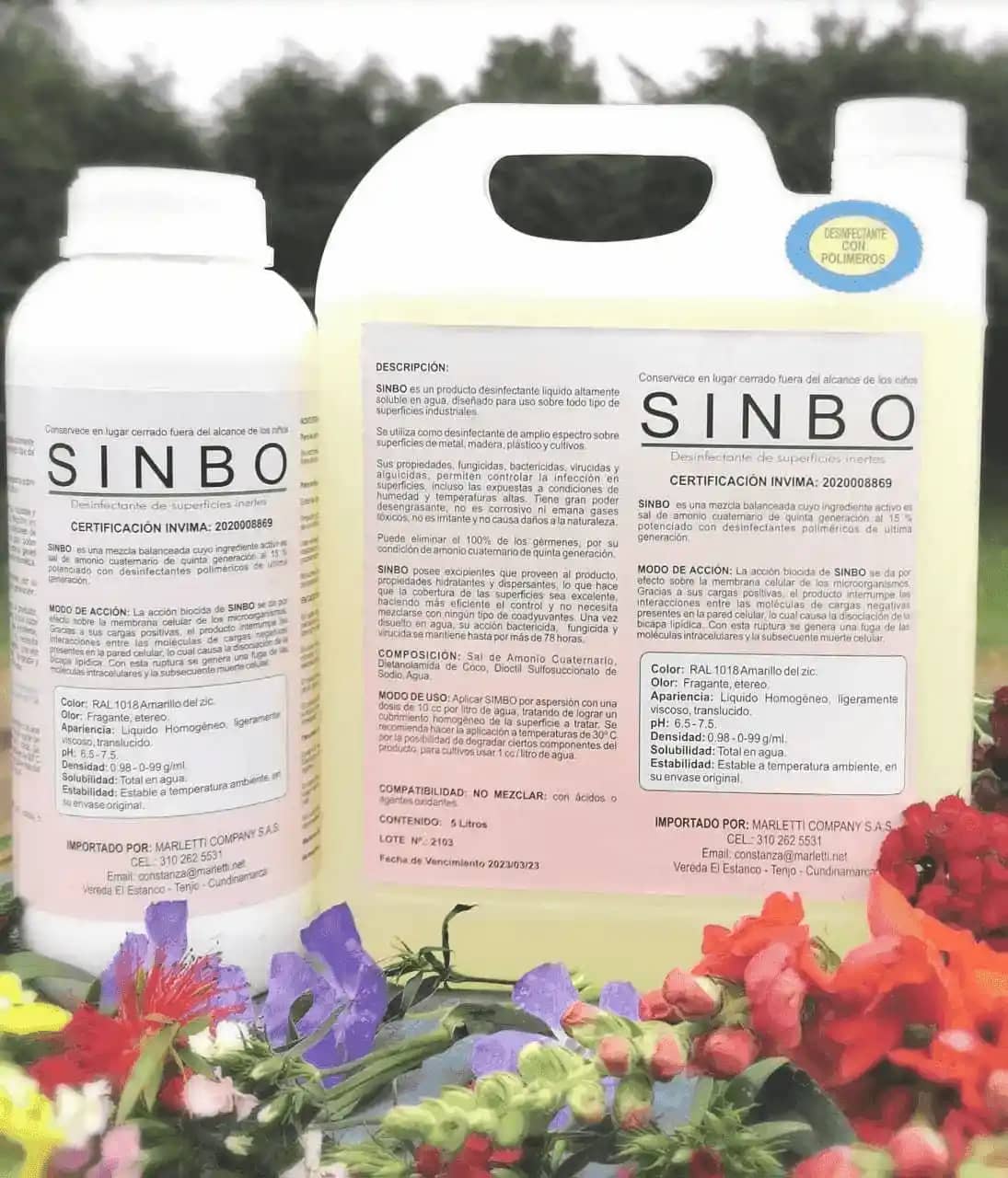 Fungicida Sinbo - Desinfectante Agrícola