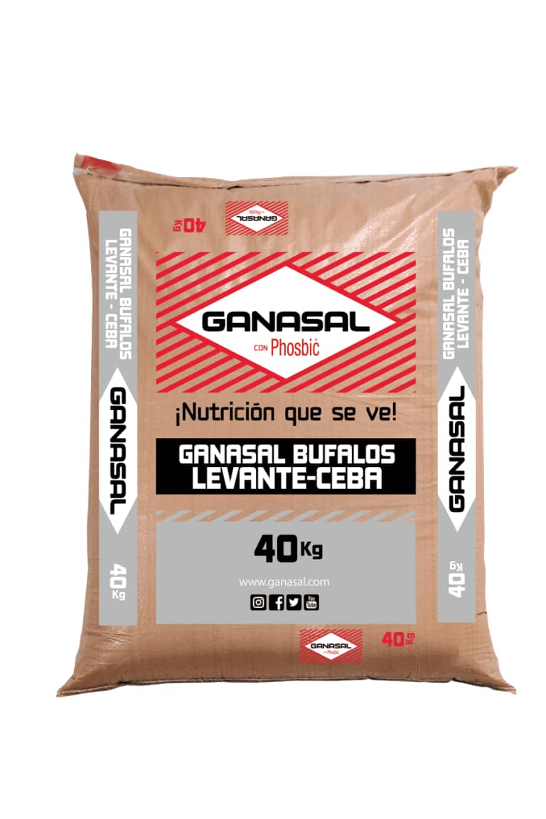 Sal mineralizada Ganasal Búfalos x 40 Kg