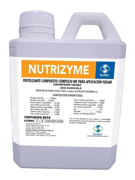 Fertilizante Nutizyme x 1 Lt - Stoller