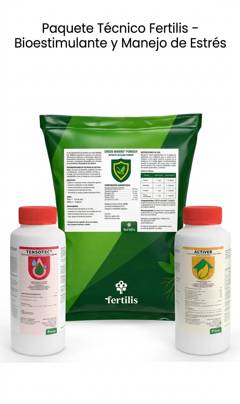 Paquete Técnico Fertilis – Bioestimulante y Manejo de Estrés