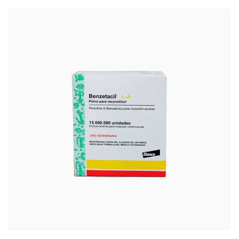 Benzetacil L.A. 15.000.000 UI | Antibiótico veterinario potente