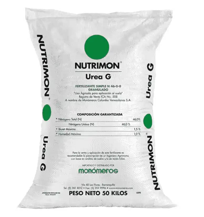 Fertilizante Simple Urea-G 46-0-0 x 50kg
