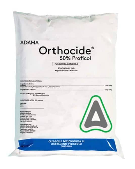Fungicida Orthocide x 500 gramos