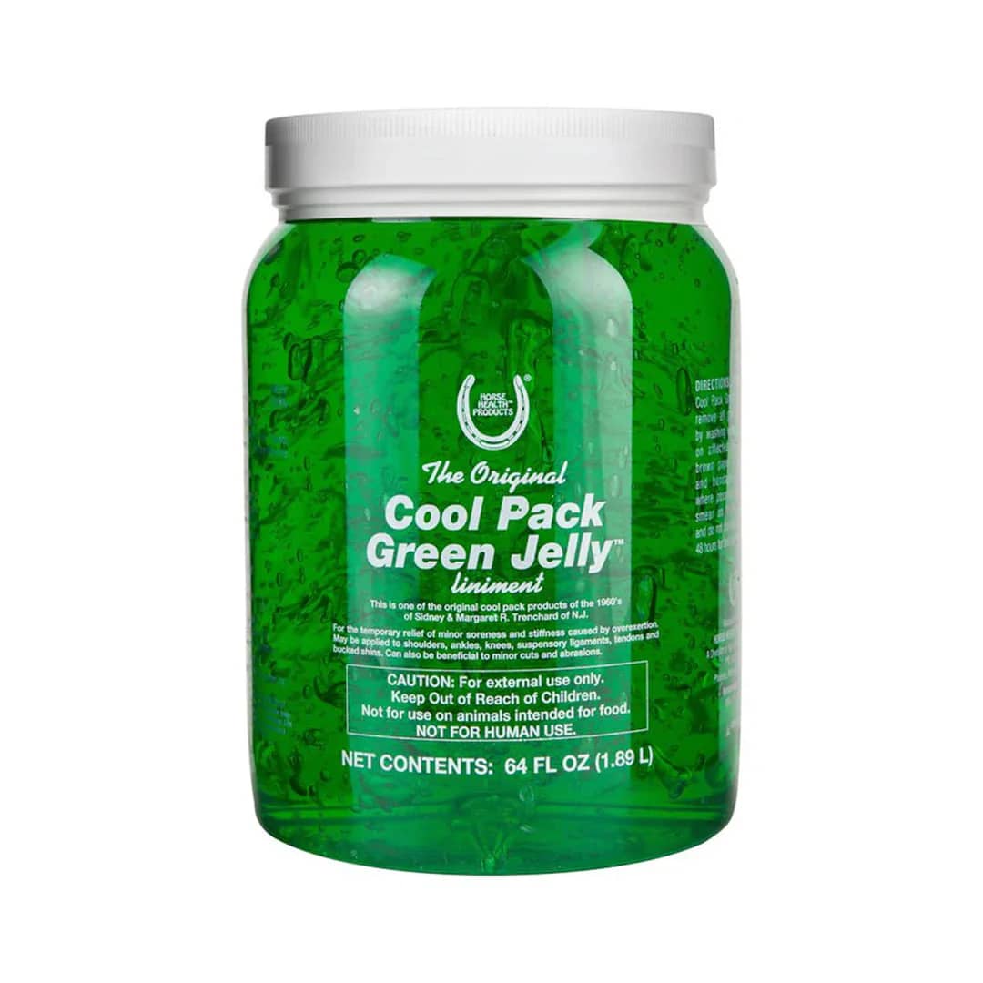 Cool Pack Green Jelly | Pomada fría refrescante caballos