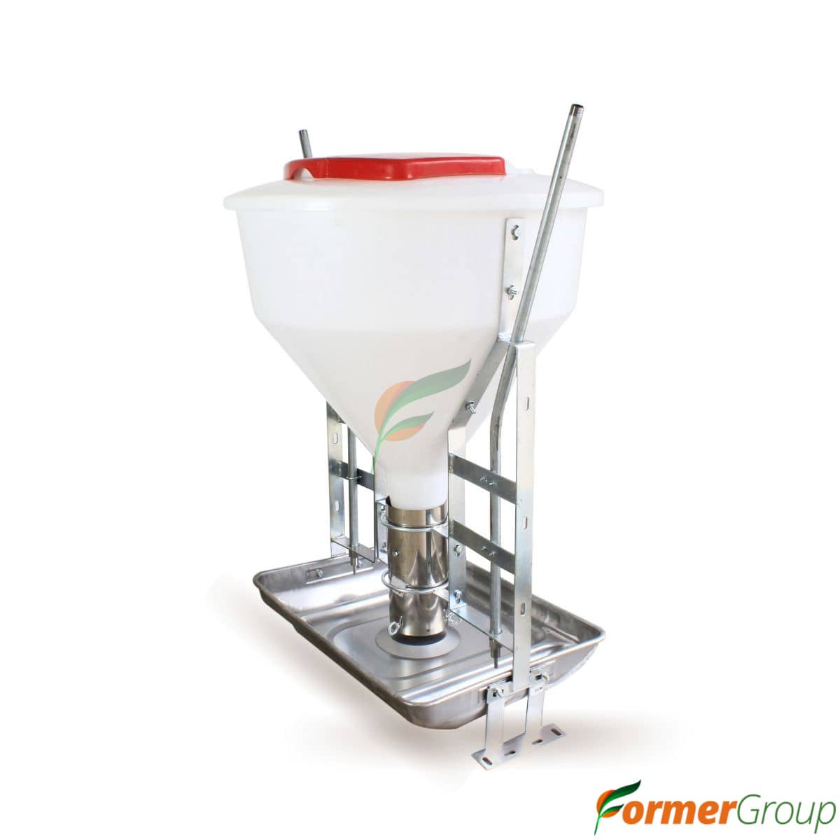 Comedero Automático para Cerdos Tolva 80Lts Seca/Húmeda