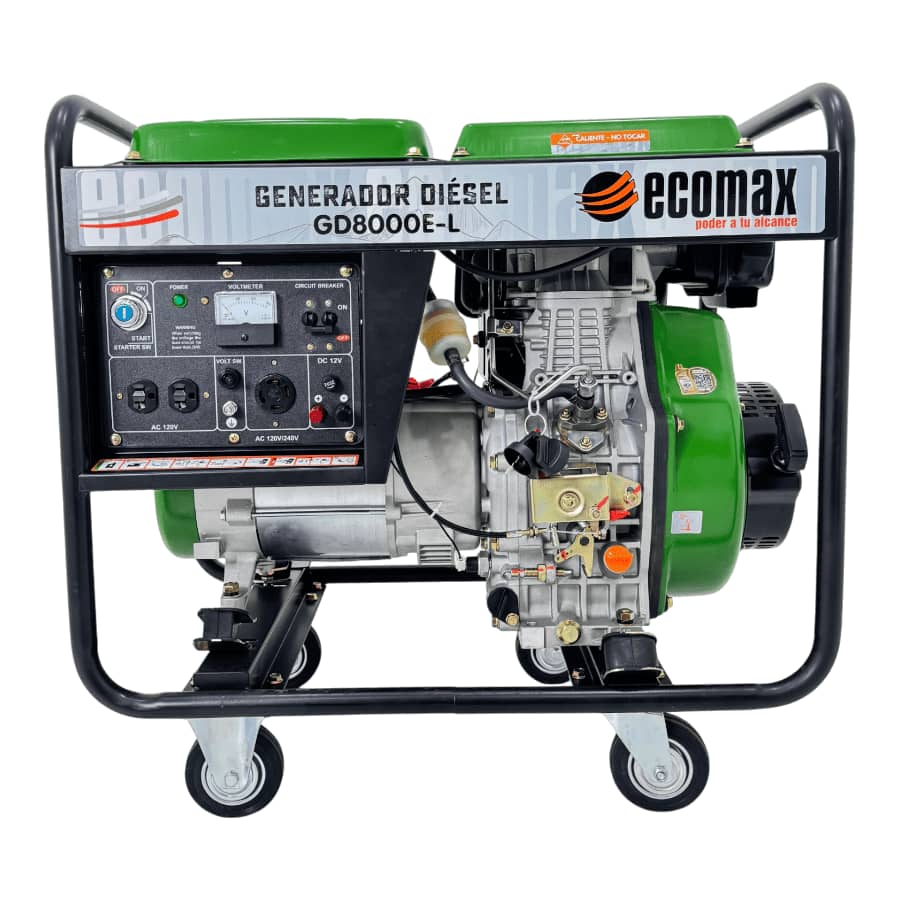 Generador Diésel Ecomax 7.8kVA: energía confiable y continua