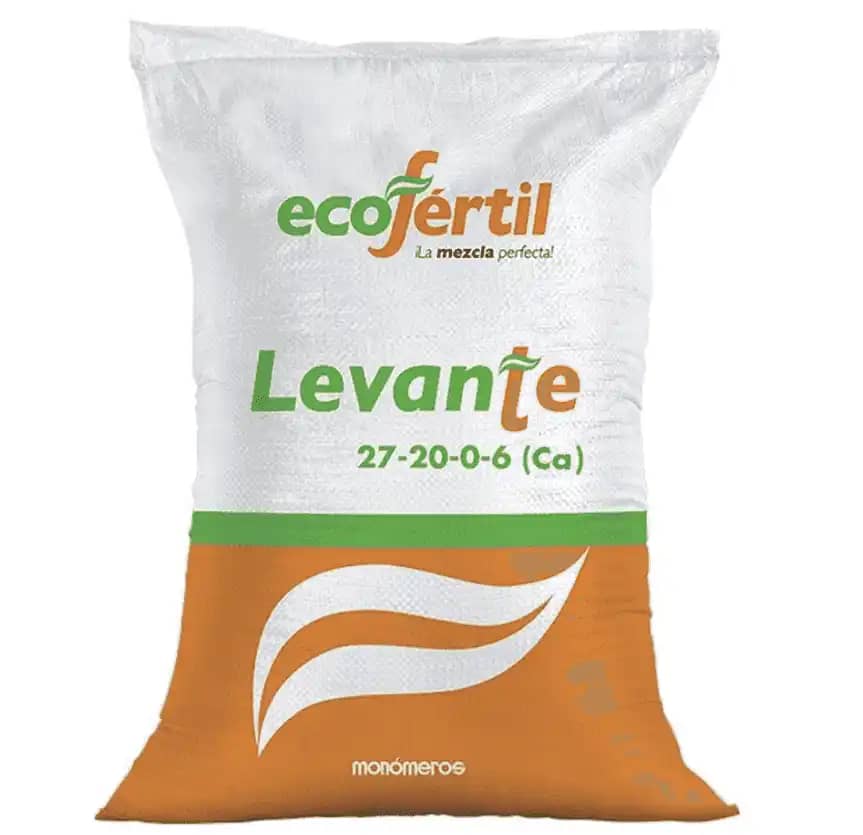 Fertilizante Levante 27-20-0-6 x 50 Kg - Ecofértil